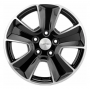 Легковой диск Khomen Wheels KHW1601 6,5x16 5x114,3 ET50 67,1 Black-FP